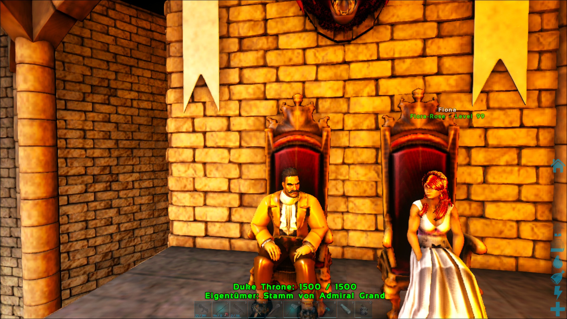 Mit meiner Prinzessin Fiona