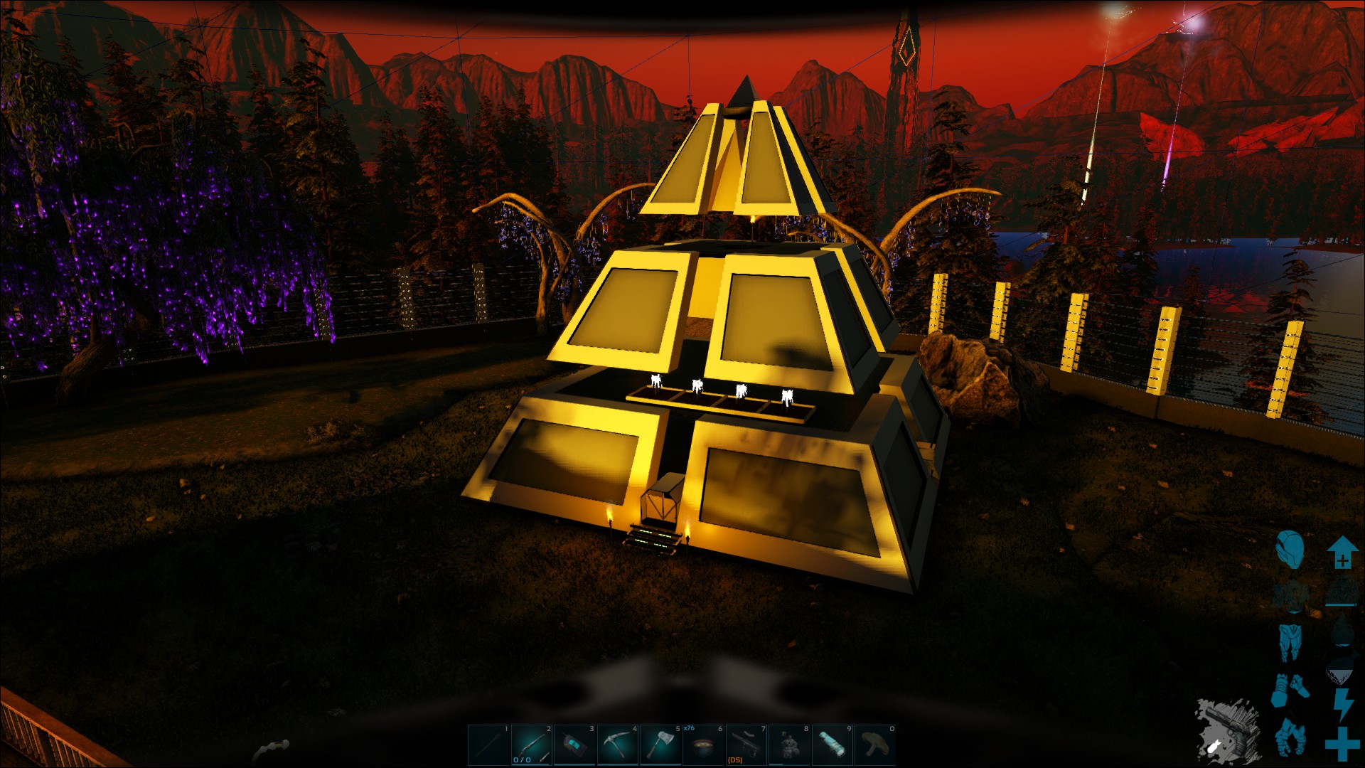 MOD Test HG Build: Pyramide mit Greenhouse-Effect (500%) - Praktisch, chic und effektiv :-)