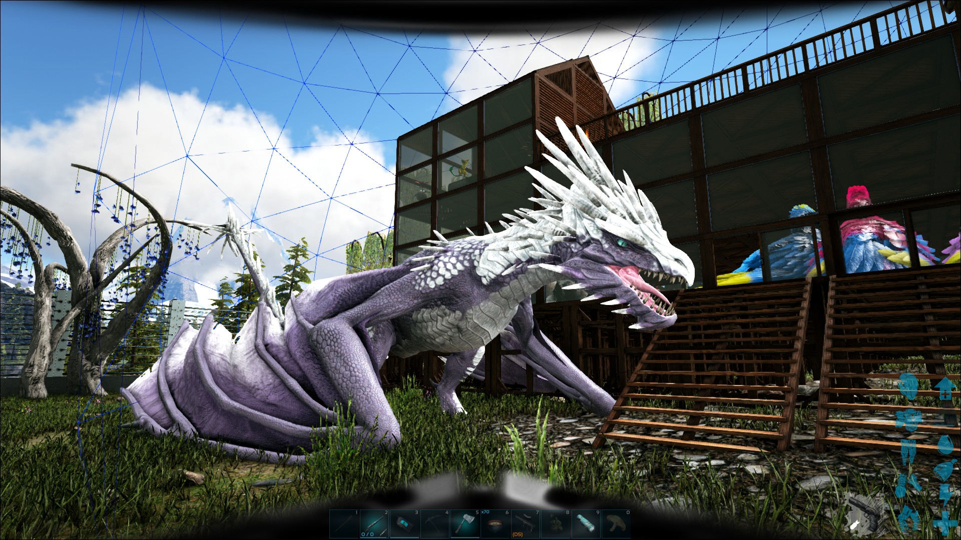 Eier klauen am Morgen: wunderschöne Farbgebung! (Ice-Wyvern / Valguero)