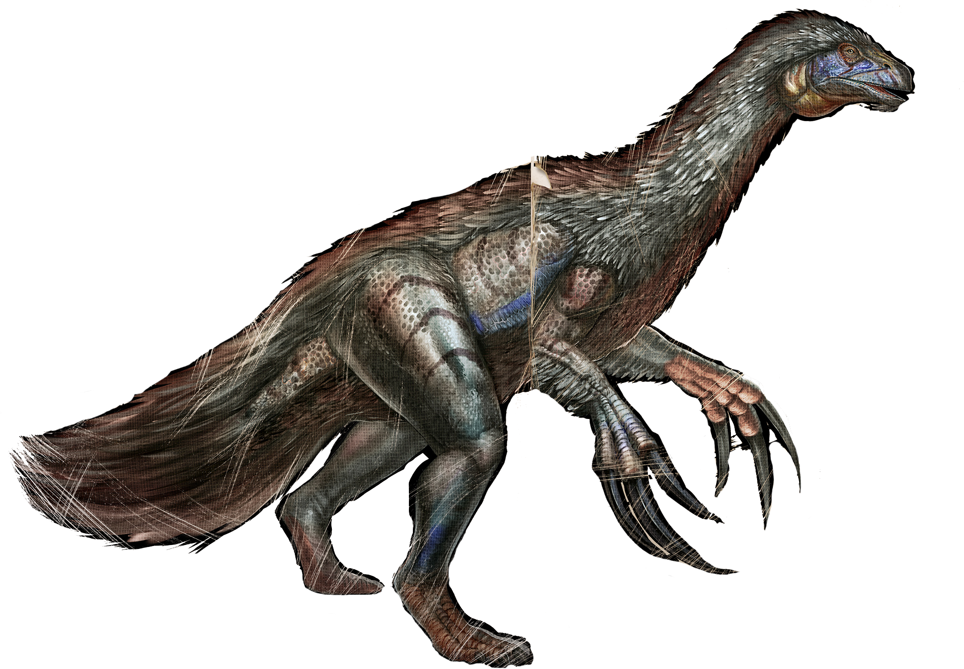 Therizinosaurus dinosaur ark